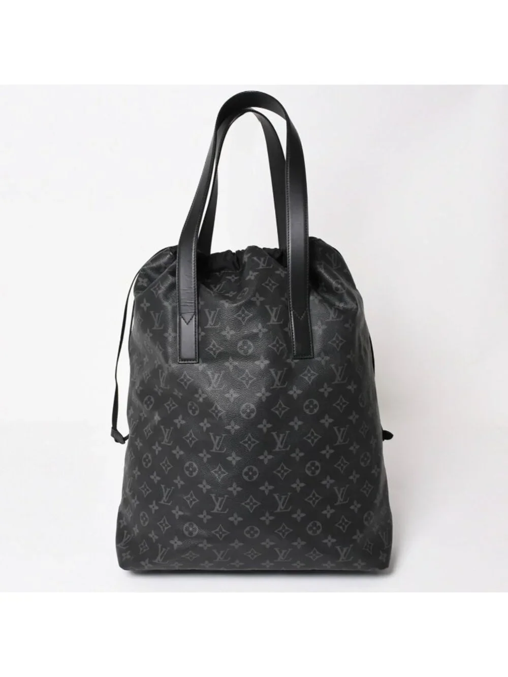 Louis Vuitton Monogram Eclipse Cabas Light Tote Bag Black